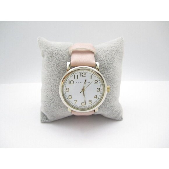 Women Anne Klein Quartz WR Analog 35mm Round Watch (H438) "New Battery" - Picture 6 of 10